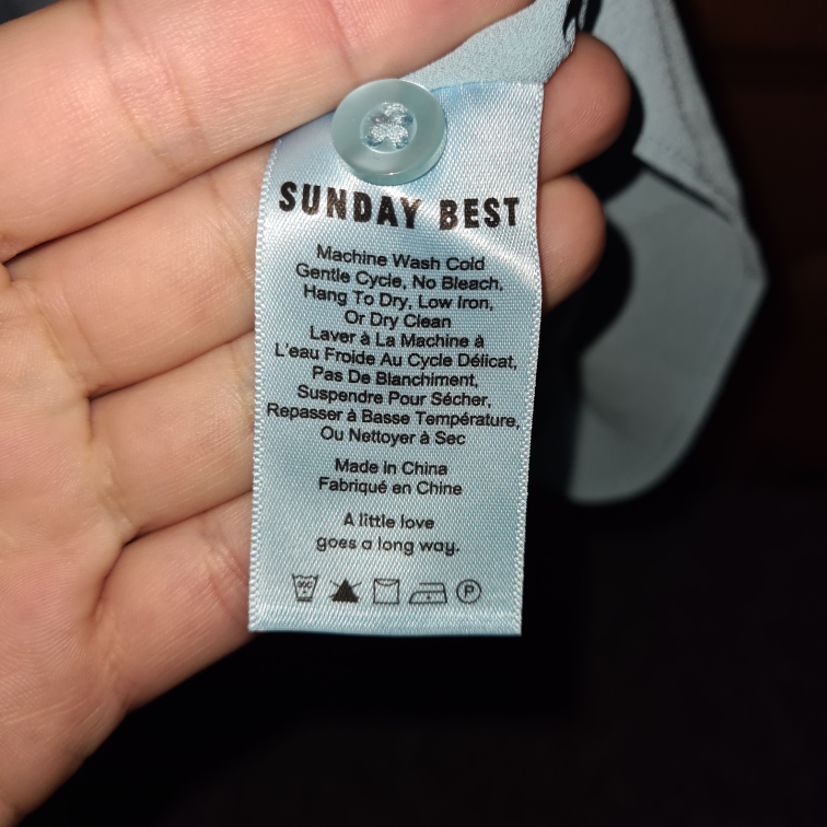 Aritzia Sunday Best - Light Blue Summer dress image indicator(8)