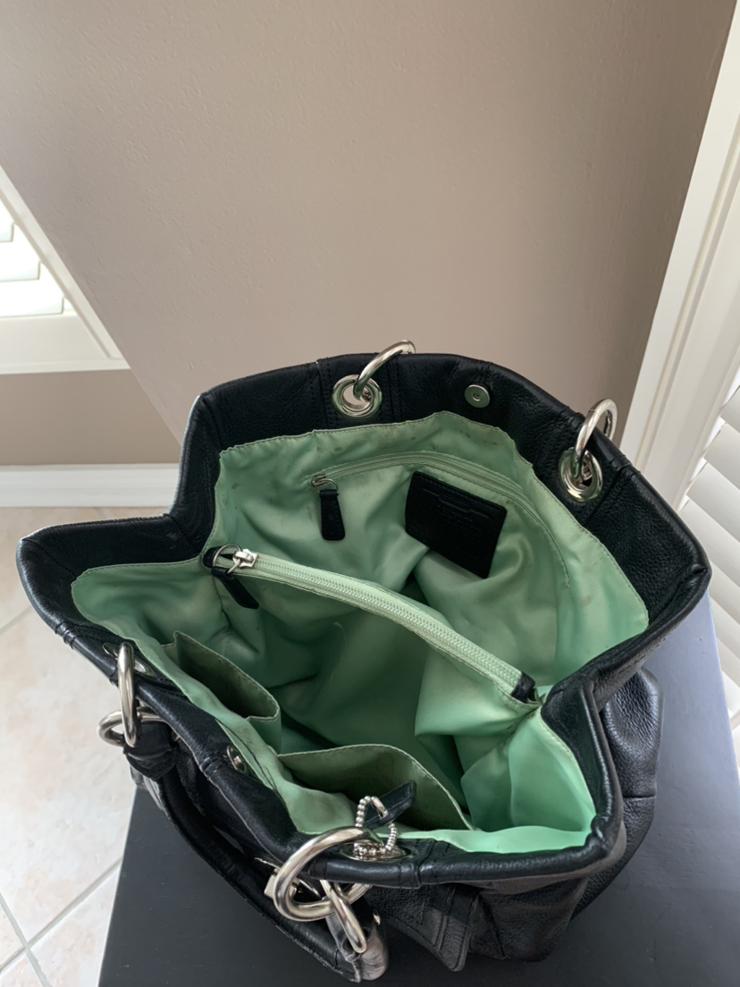 Coach Penelope soft leather hand bag image indicator(4)