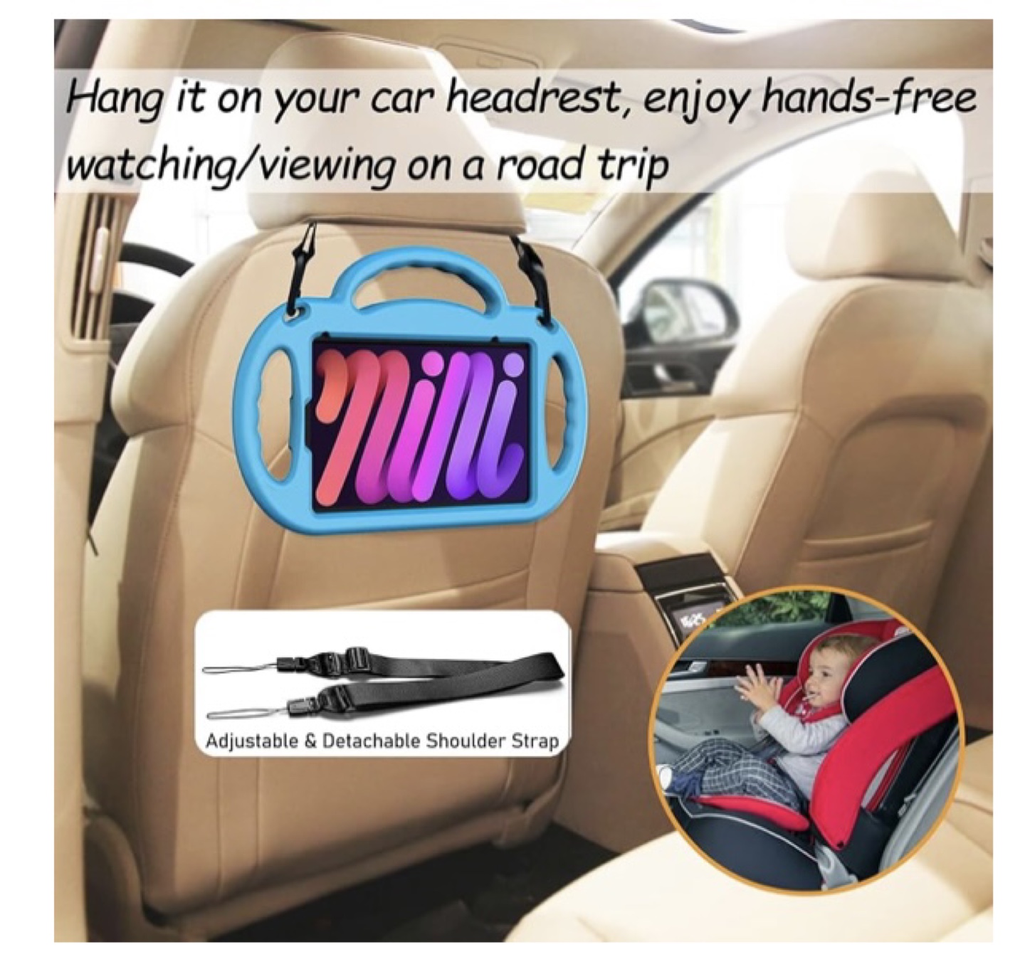 **NEW**  ipad mini case (6th gen, blue) image indicator(5)