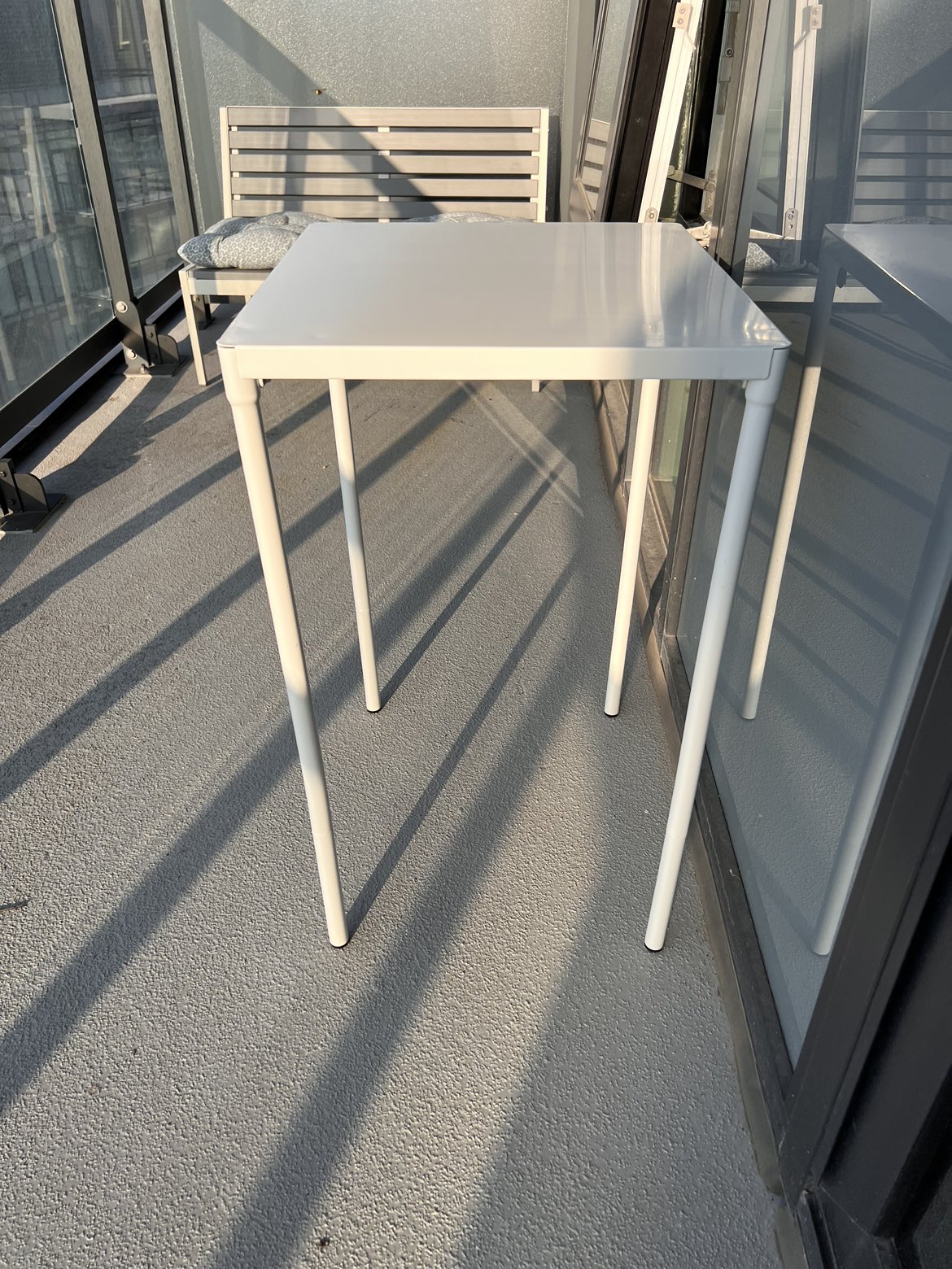 Table, outdoor, white, IKEA FEJAN thumbnail