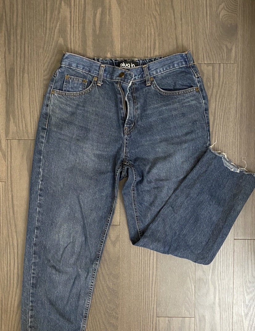 Jeans - elastic waist ($10 for both)