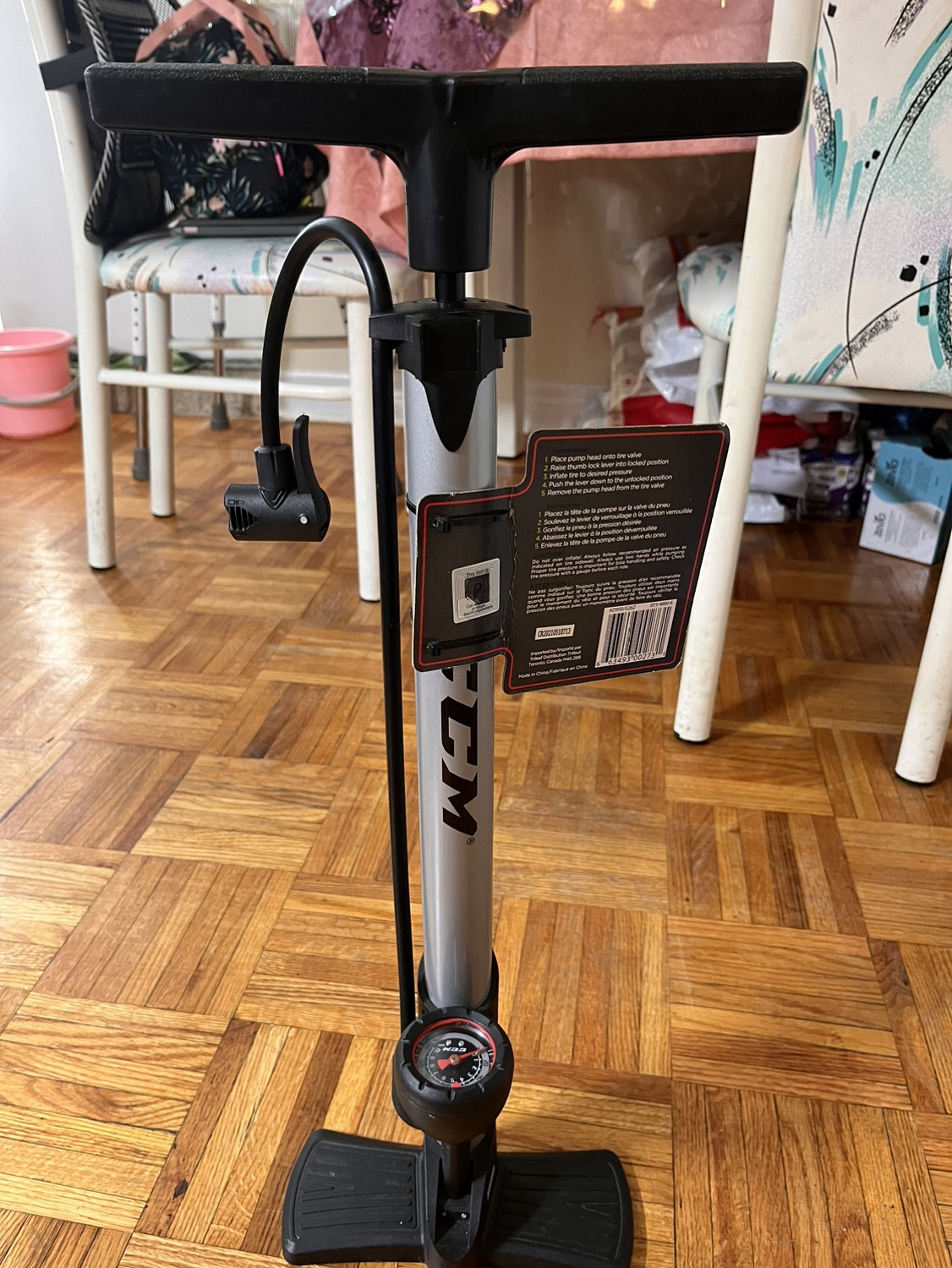 Bike pump BRAND NEW image indicator(2)