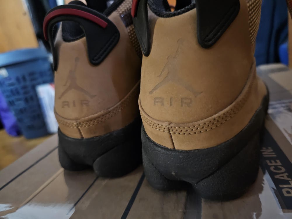 jordan 6 rings winterized boots size 9 - photo 2
