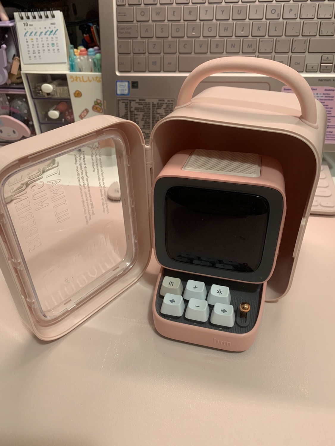 Divoom Ditoo Speaker and bunny phone stand - photo 4