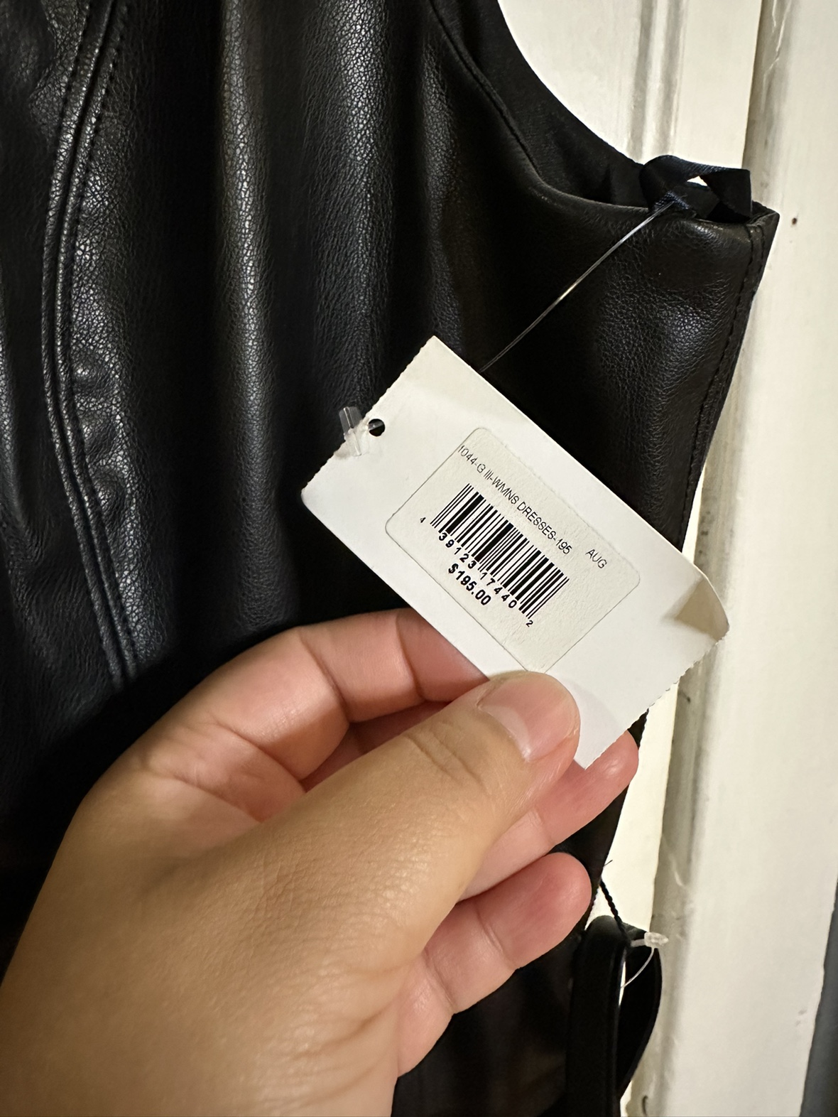 BNWT Tommy Hilfiger Faux Leather Dress - photo 4