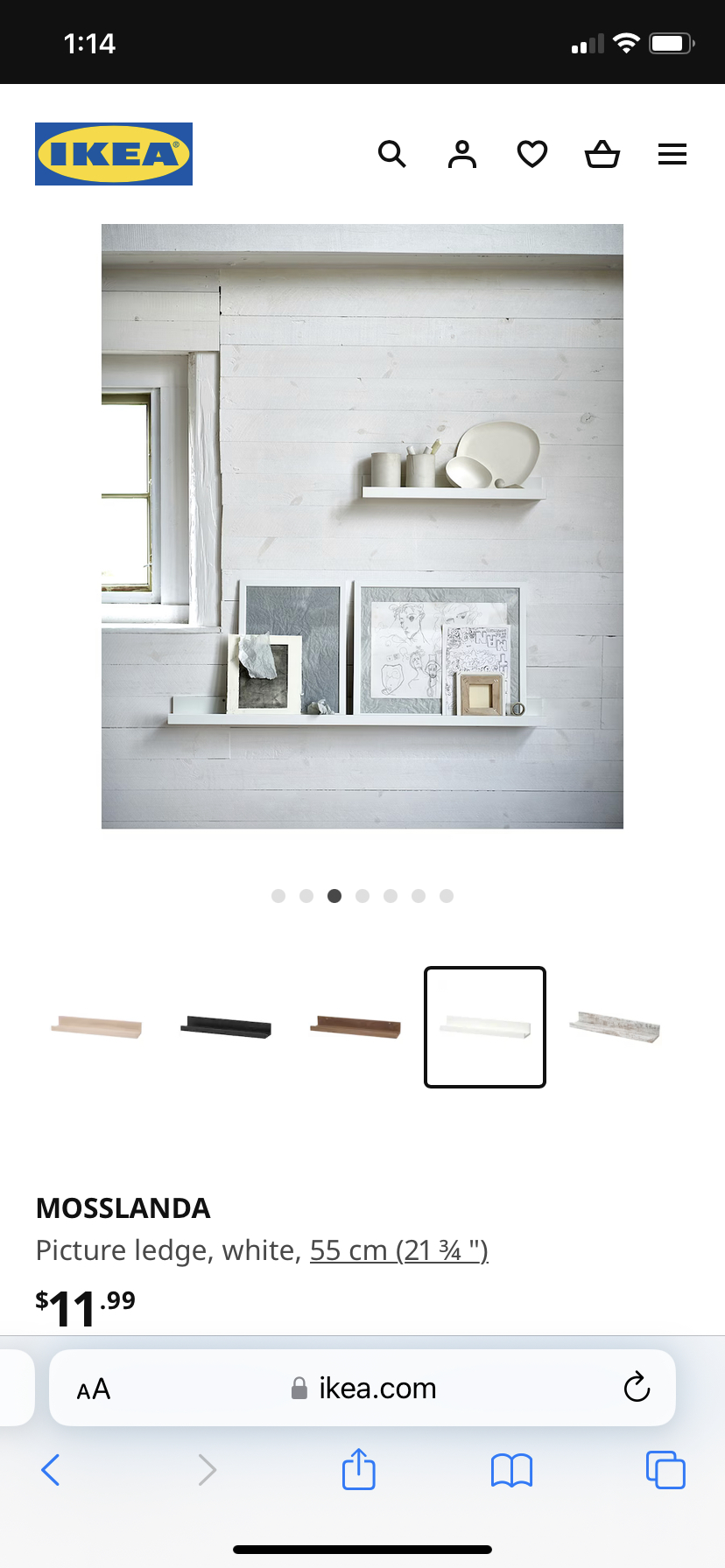 Mosslanda open shelf - photo 4