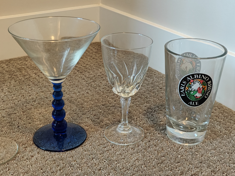 Wine Cocktail Martini Champagne Beer - Stem Bar Glasses image indicator(6)