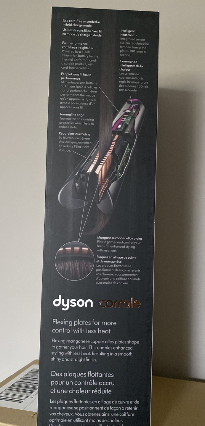 Beautiful Dyson Corrale Fuchsia straightener. image indicator(8)