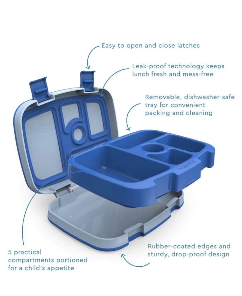 Kids Blue Bentgo Lunch Box image indicator(3)