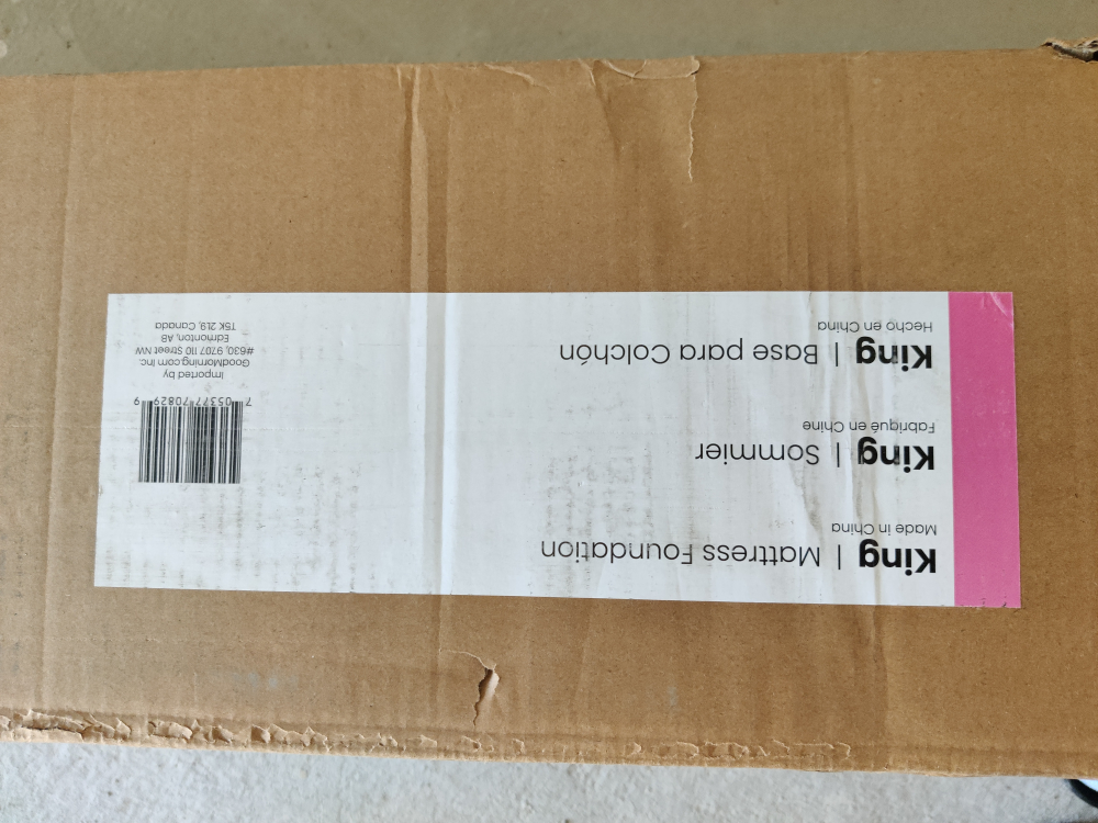 BRAND NEW IN BOX KING BED FRAME - photo 2