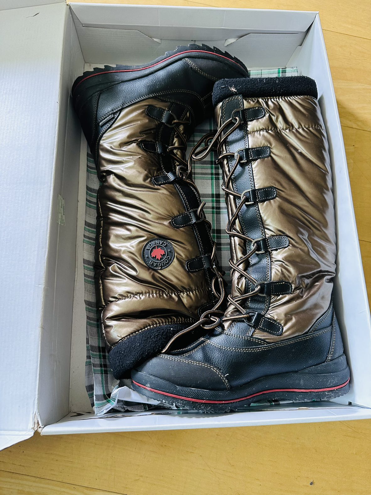 Cougar water resistant long legged winter boots