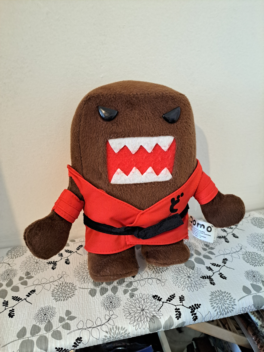 Black belt Domo-kun