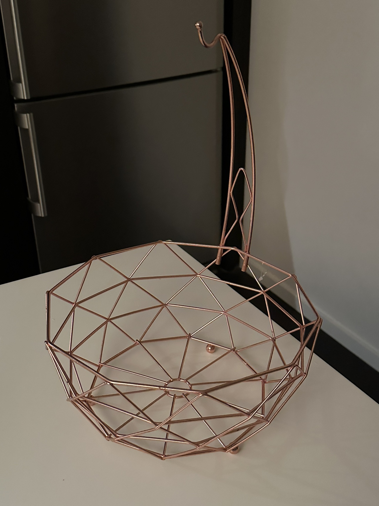 Rose gold fruit basket thumbnail