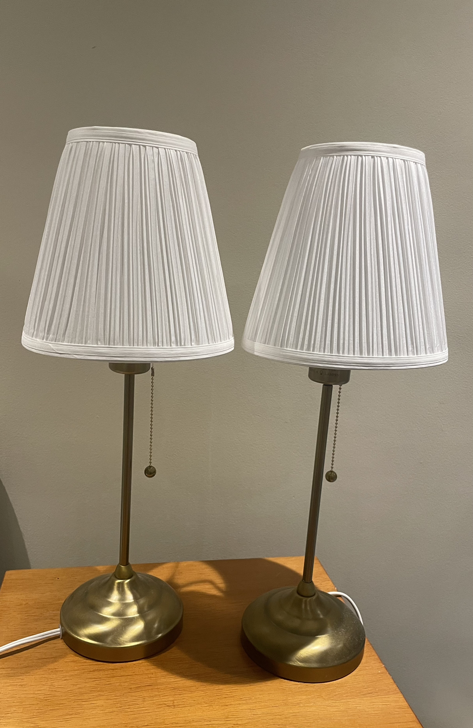A pair of lampshades thumbnail