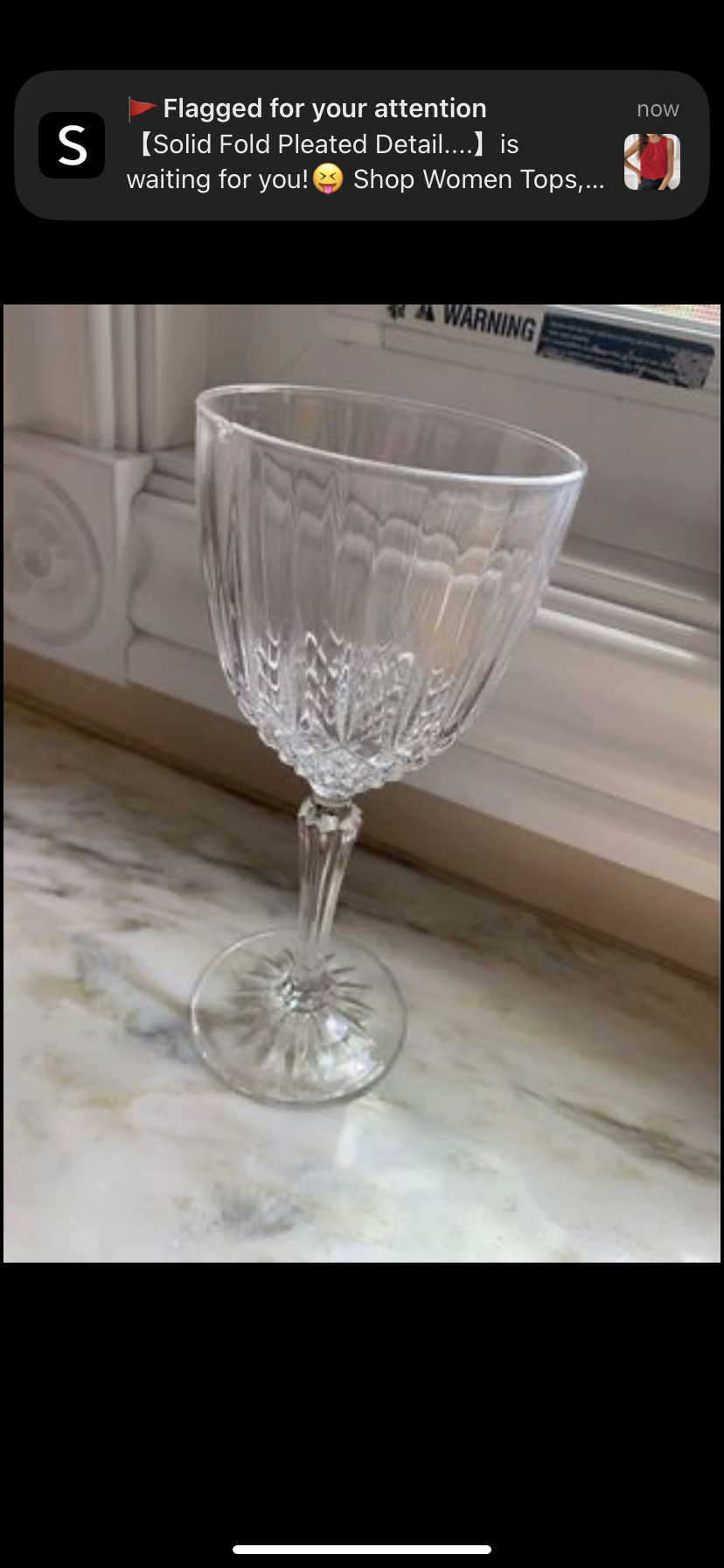 Crystal wine glasses thumbnail