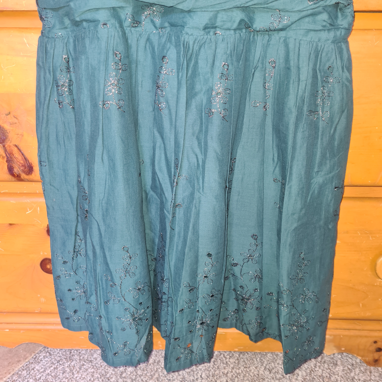 Emerald green midi party dress - Adolfo Dominguez image indicator(4)