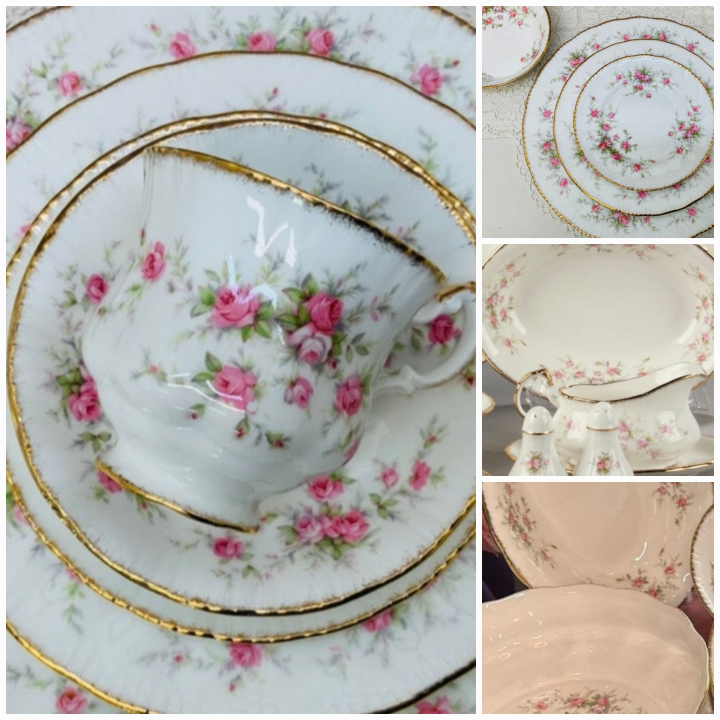 Paragon China Set Victoriana Rose For 8 Full Service thumbnail