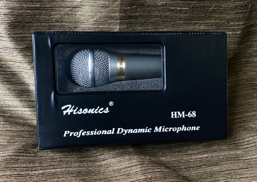 Hisonics HM-68 Professional Dynamic Microphone w OG Box image indicator(2)