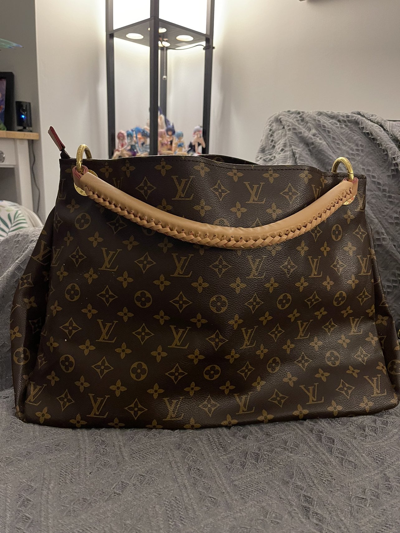 LOUIS VUITTON Artsy MM one shoulder hobo hand bag - photo 3