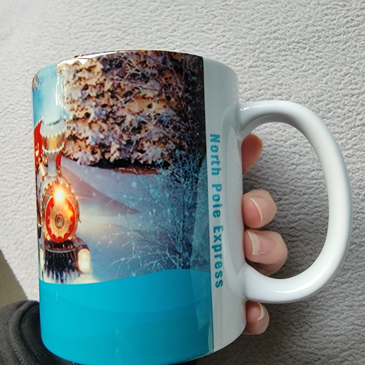 North Pole Express Mug - Railway Museum of British Columbia x 4