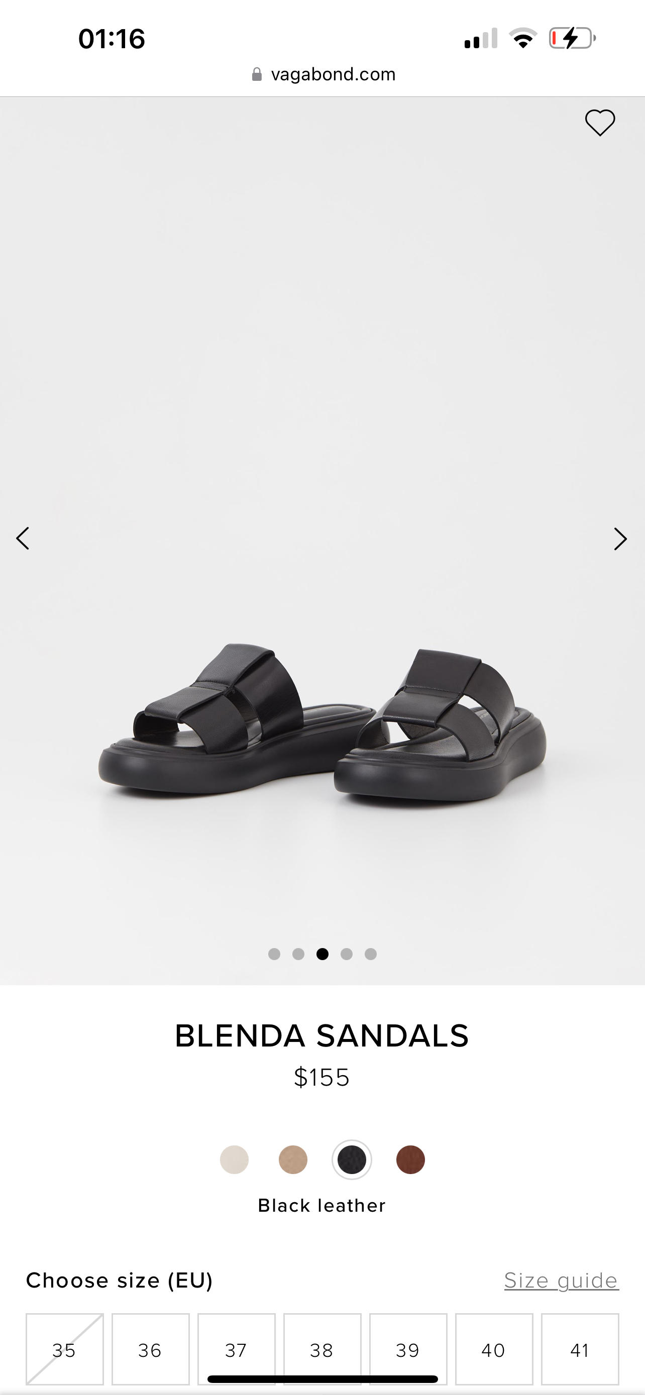 Brand new Vagabond Blenda Sandals size 37 image indicator(2)