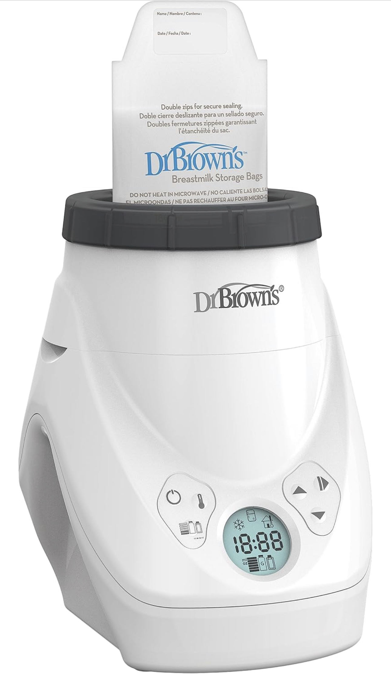 Dr. Brown's MilkSPA Breast Milk and Bottle Warmer image indicator(3)
