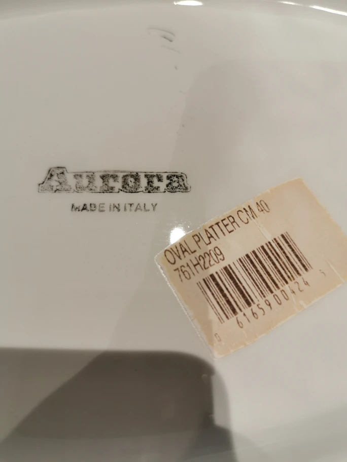 Oval Platter (40 cm) Made in Italy 🇮🇹 image indicator(3)