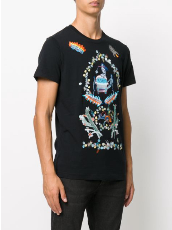 Diesel - Embroidery T-Shirt - photo 4