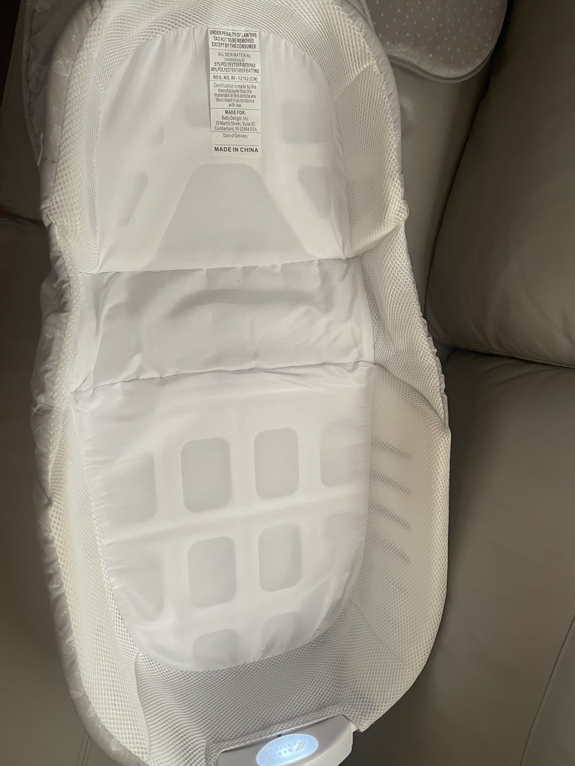 Baby delight- Snuggle Nest™ Portable Infant Lounger. - photo 4