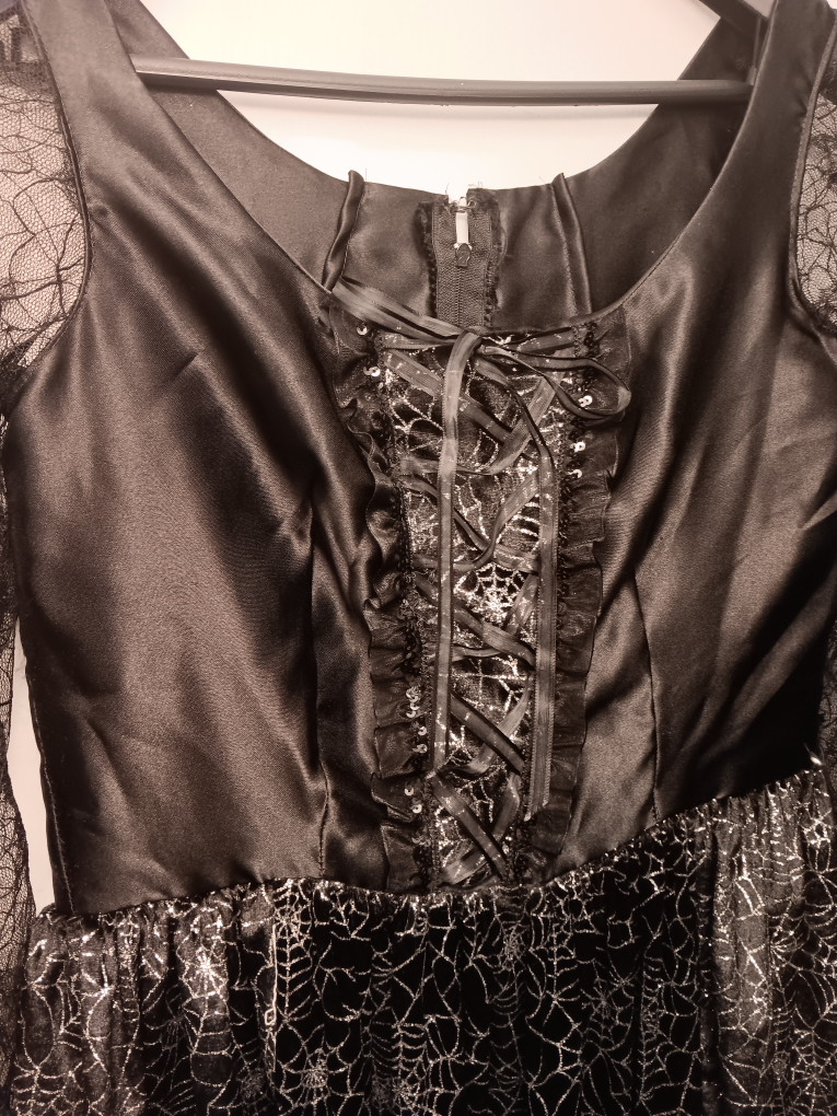 Women's blk/silver Halloween costume image indicator(3)