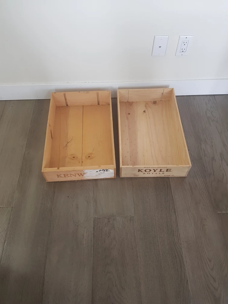 Wooden wine box 🥕 thumbnail