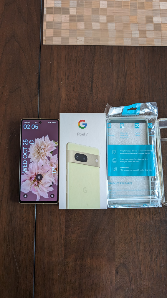 Like New Google Pixel 7 128G Unlocked Lemongrass thumbnail