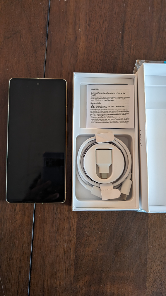 Like New Google Pixel 7 128G Unlocked Lemongrass - photo 3