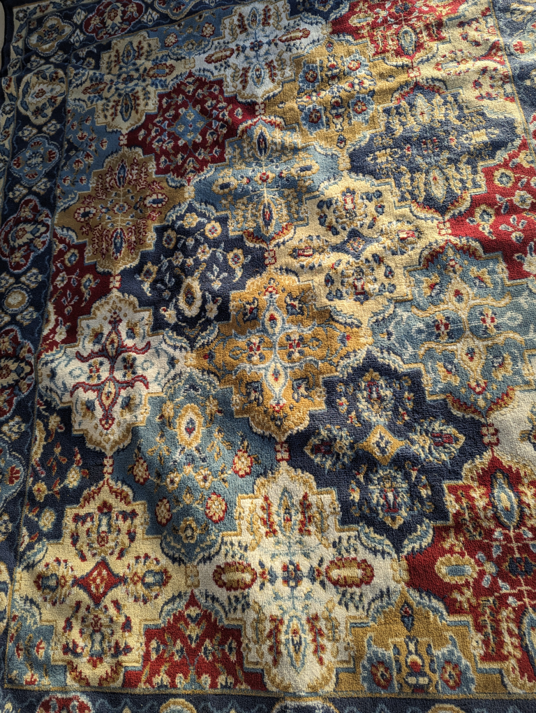 5 X 7 Turkish Blue Rug