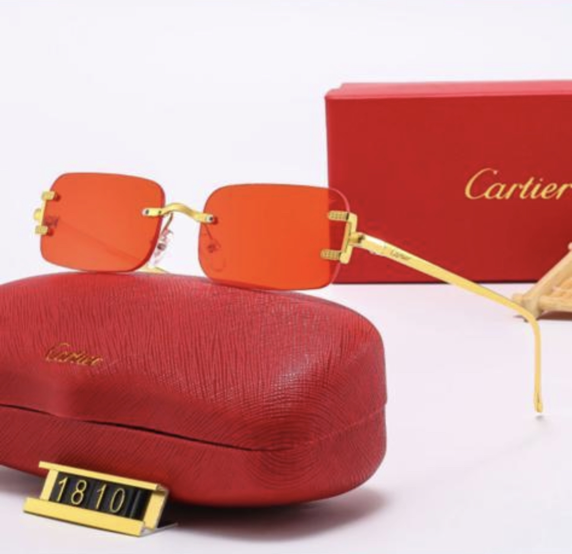Cartier Red Sunglass Unisex (new)