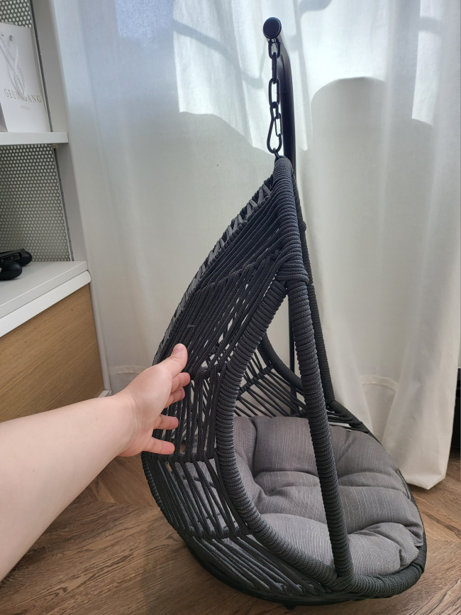 swinging cat bed - photo 2