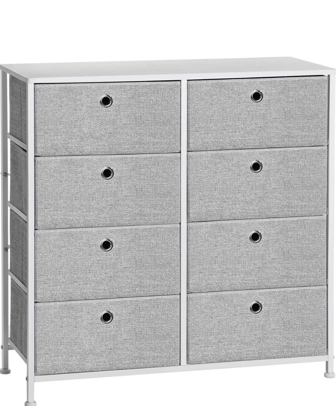 Storage Dresser with 8 Easy Pull Fabric Drawers image indicator(3)