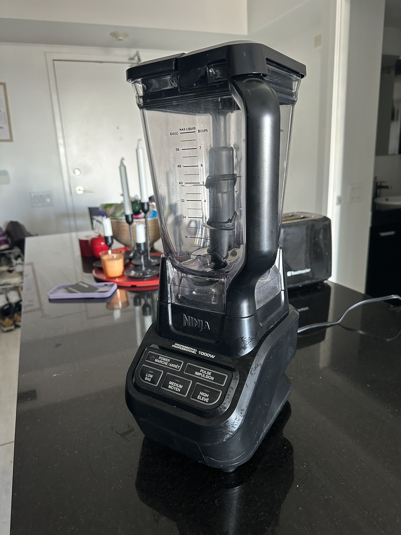 Ninja Professional Blender, BPA-Free, Stainless Steel, 1000W - photo 3