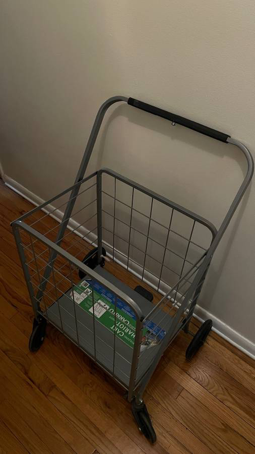 Costco folding grocery cart
