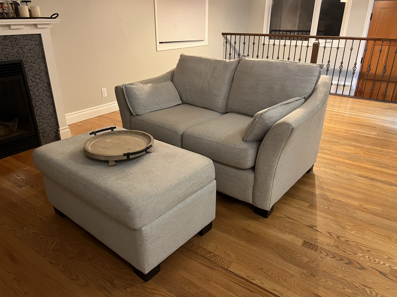 Love seat & Ottoman - photo 2