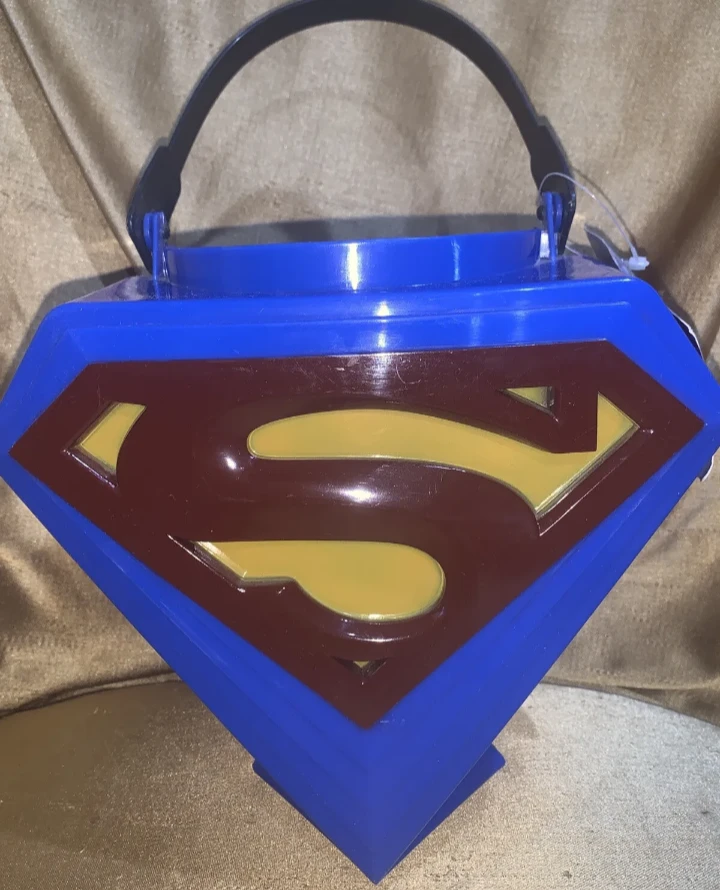 Superman halloween candy bucket NEW image indicator(7)