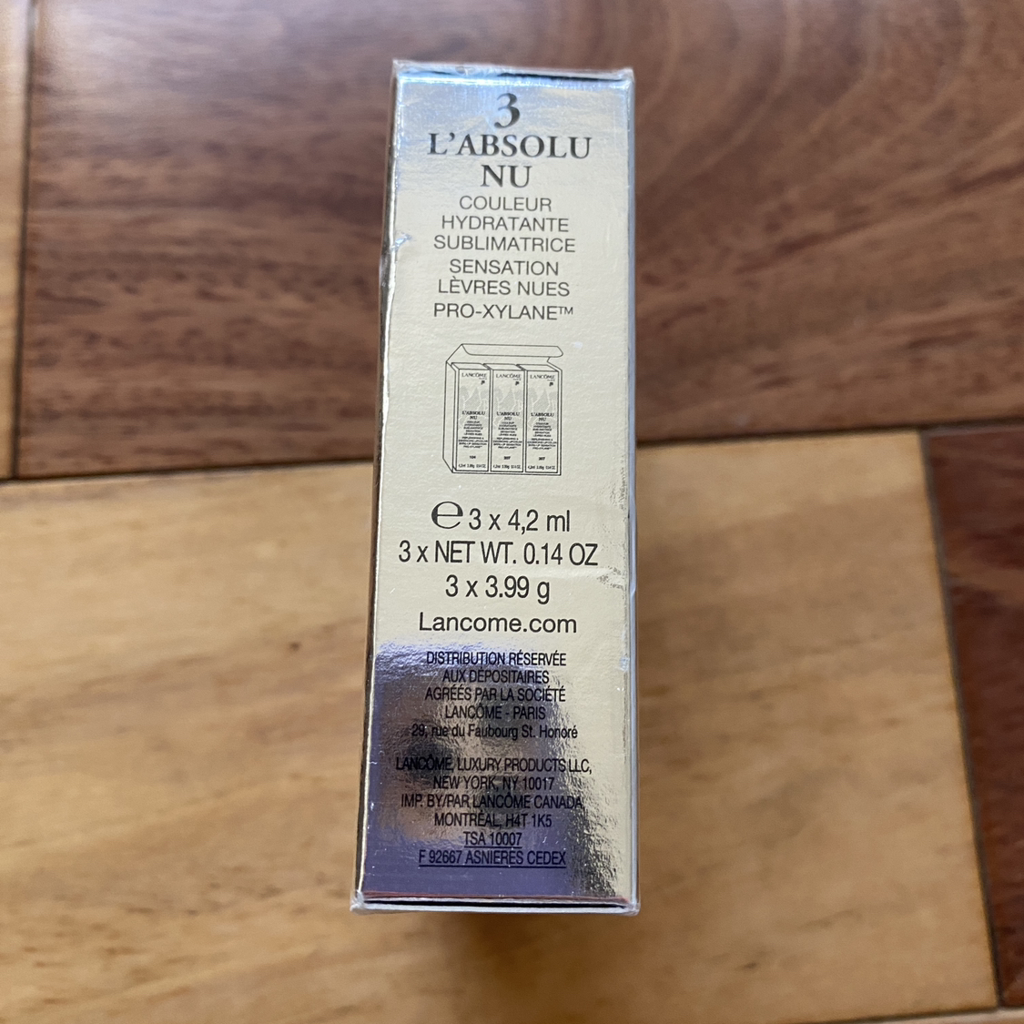 NEW Lancôme 3X L’absolu Lipsticks - photo 5
