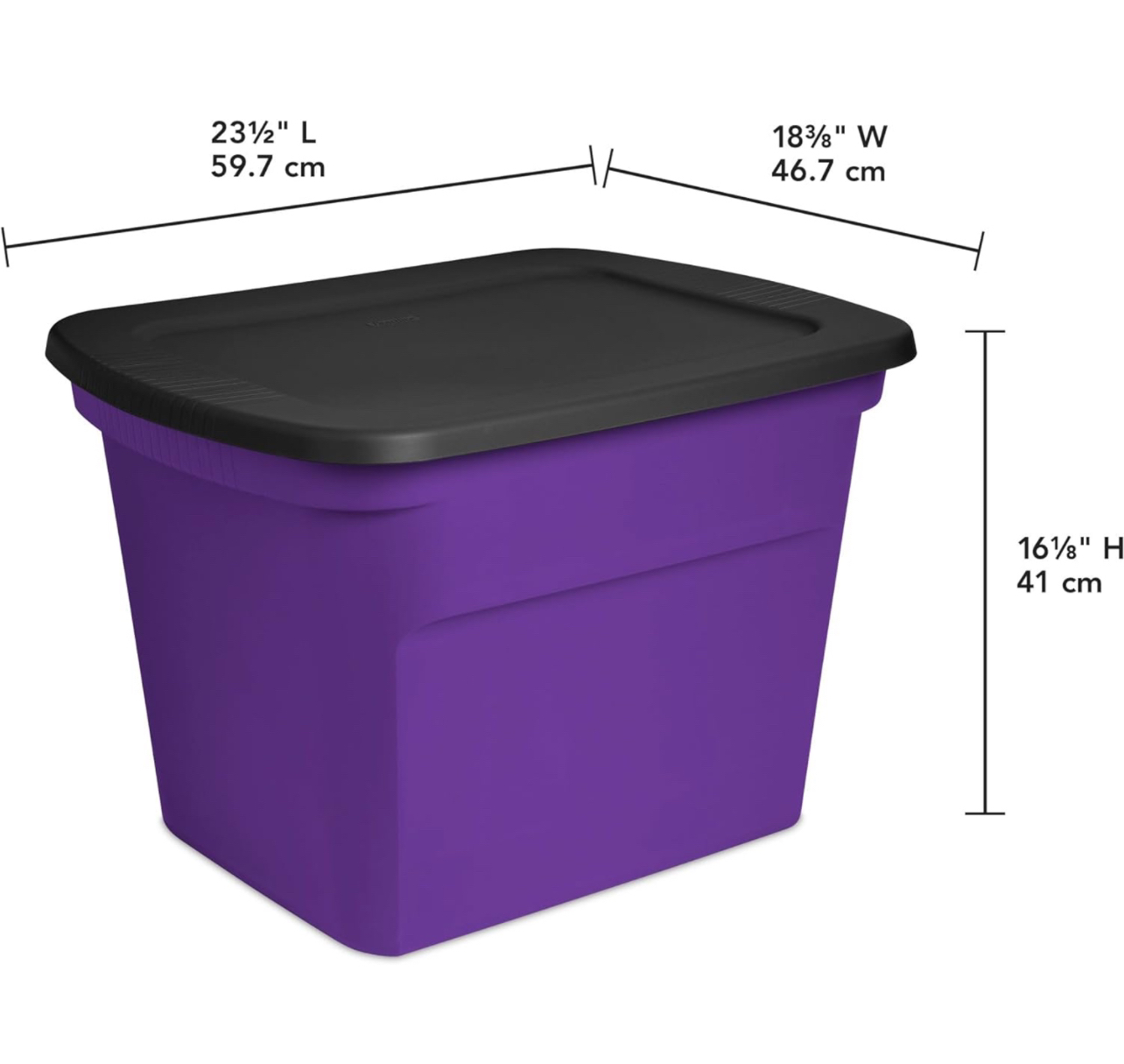 Sterlite Storage Bin 18Gallons - photo 4