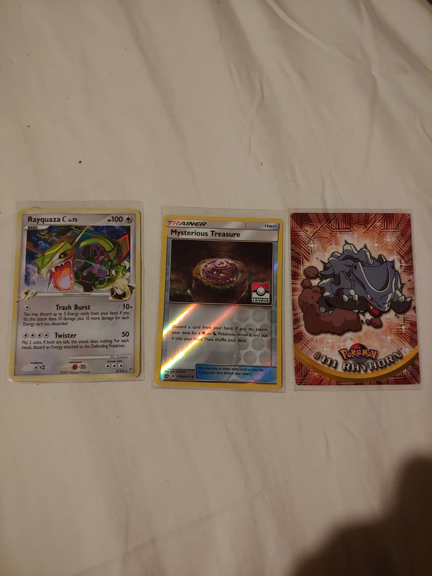 3 Pokemon Cards thumbnail