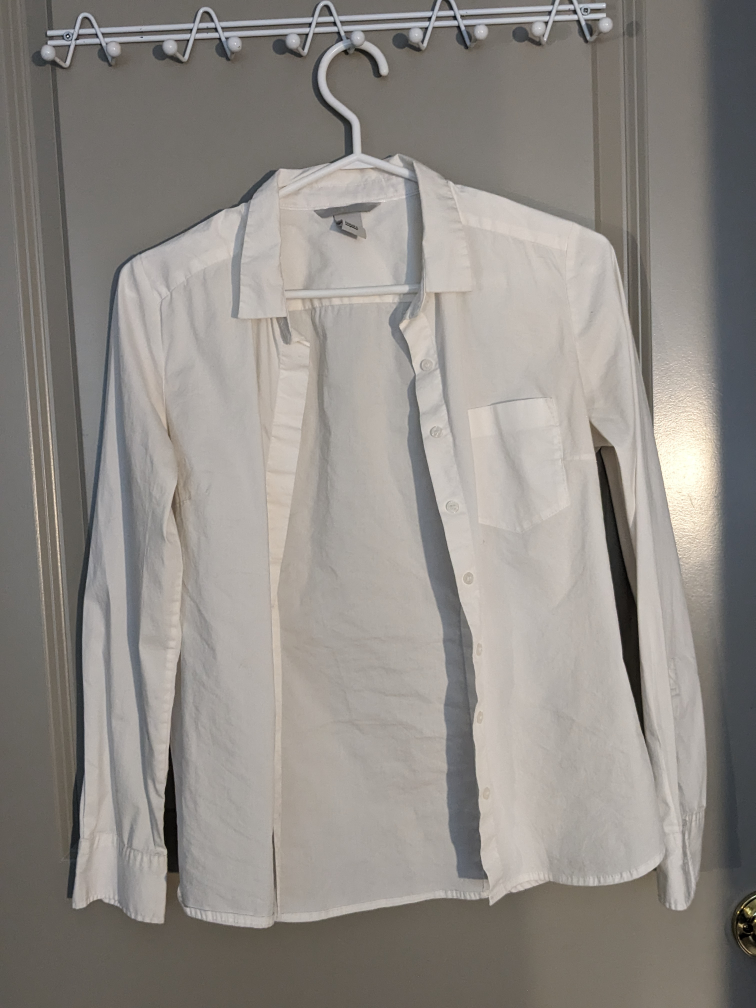 h&m womens button up thumbnail