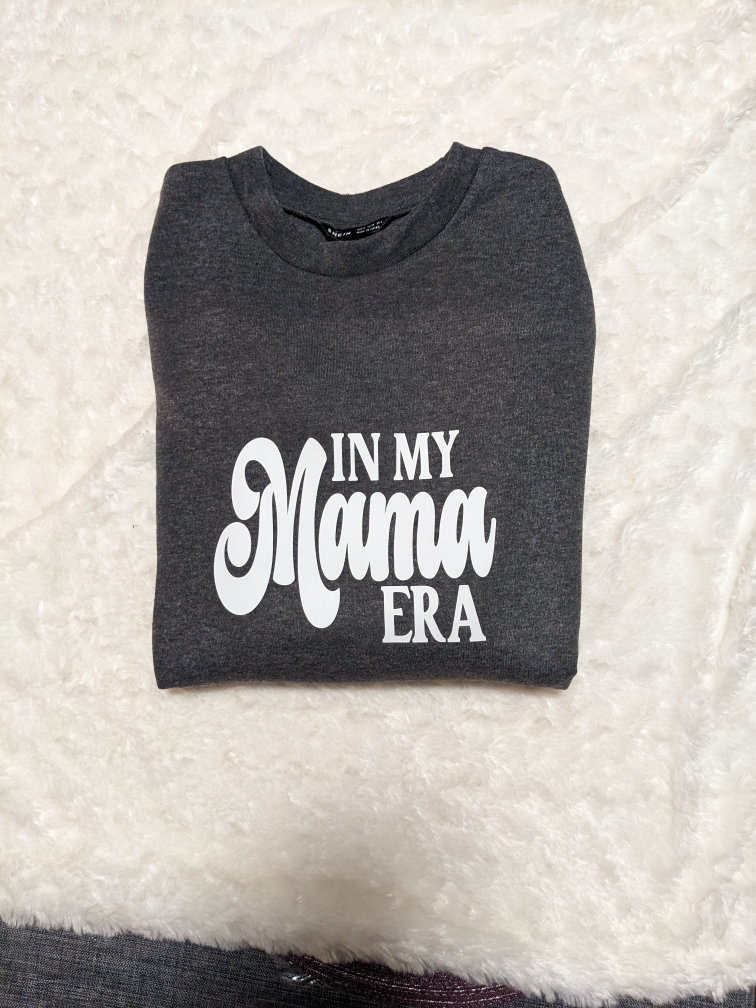 Custom New Fleeced Dress "In my Mama Era" $20 size M - photo 5