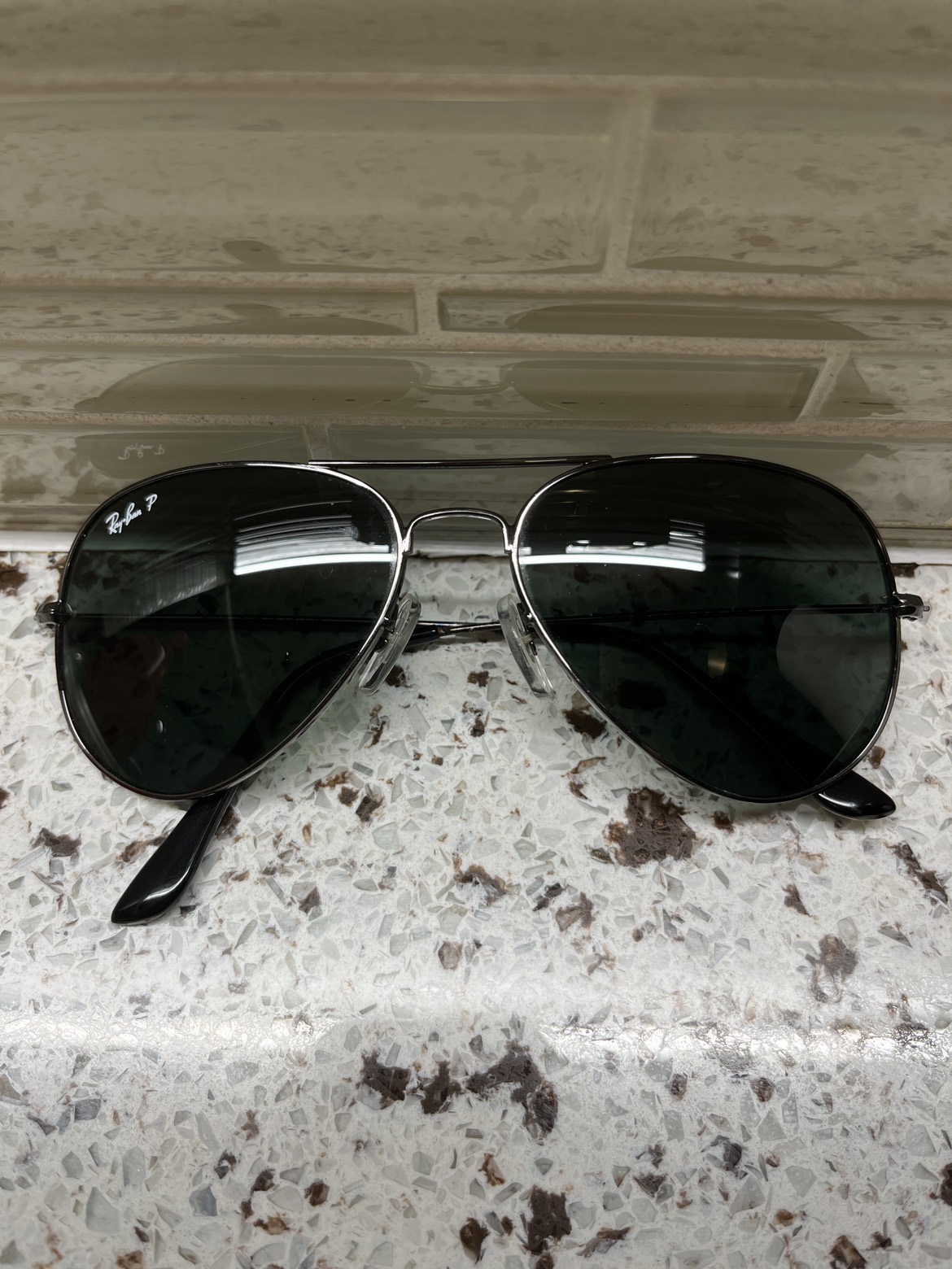 Rayban Aviator Polazired sunglasses