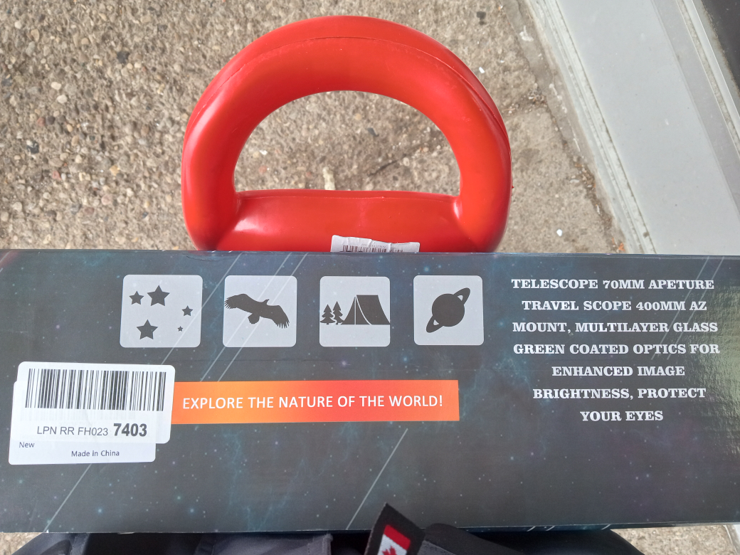 TELESCOPE 70AZ BRAND NEW UNUSED image indicator(2)