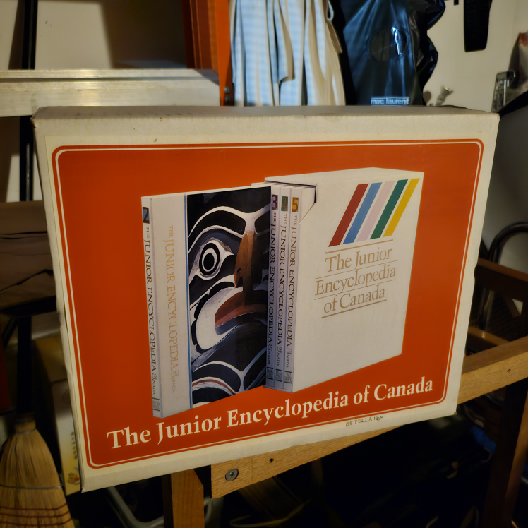 Vintage Junior Encyclopedia of Canada image indicator(2)