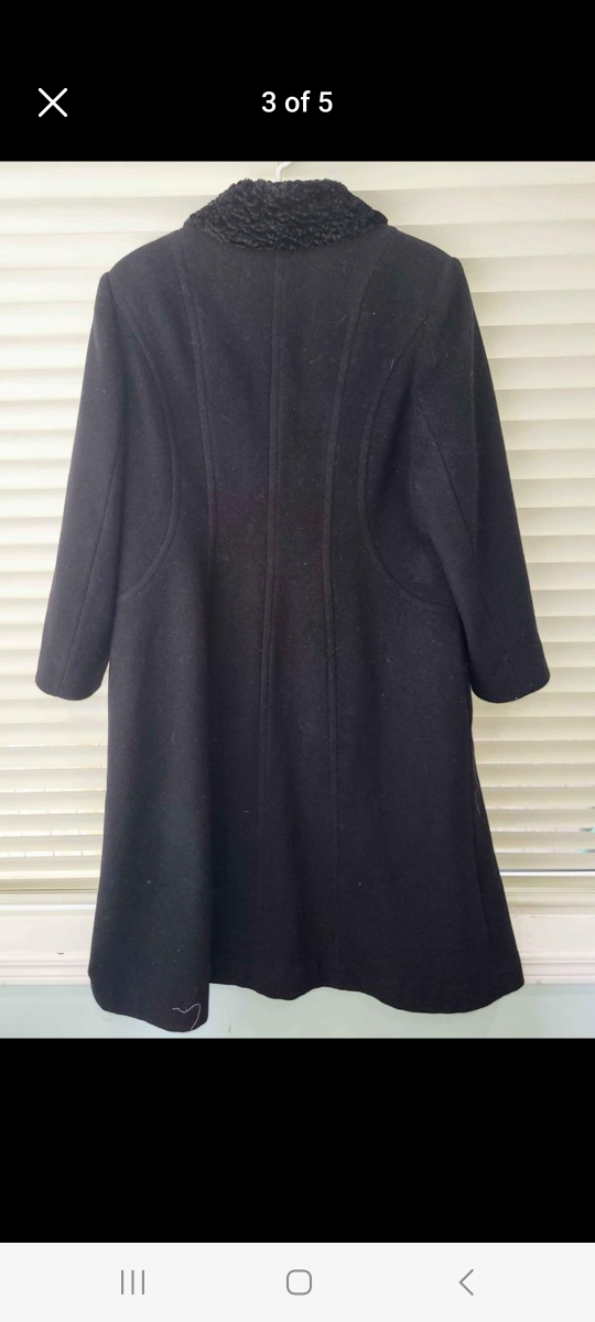 woman wool jacket size 14 - photo 2